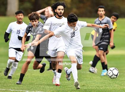 Thumbnail 2 in East / World of Inquiry @ Rush-Henrietta (NYSPHSAA Section 5 Class AAA quarterfinals)) photogallery.
