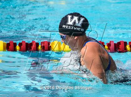 Thumbnail 3 in CIF State Girls Swimming Championships (Prelims) photogallery.