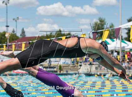 Thumbnail 2 in CIF State Girls Swimming Championships (Prelims) photogallery.