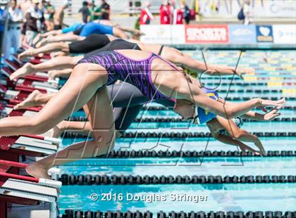 Thumbnail 3 in CIF State Girls Swimming Championships (Prelims) photogallery.