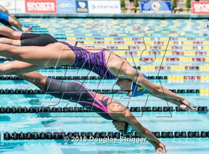 Thumbnail 2 in CIF State Girls Swimming Championships (Prelims) photogallery.