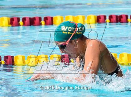 Thumbnail 1 in CIF State Girls Swimming Championships (Prelims) photogallery.