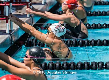 Thumbnail 1 in CIF State Girls Swimming Championships (Prelims) photogallery.