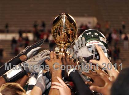Thumbnail 1 in West Point vs. Brookhaven (MHSAA 5A Final) photogallery.