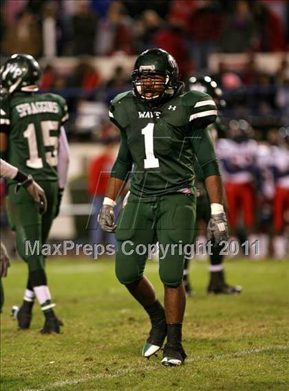 Thumbnail 2 in West Point vs. Brookhaven (MHSAA 5A Final) photogallery.