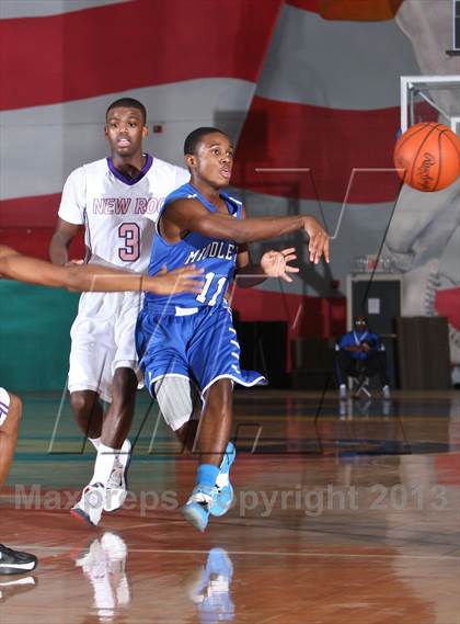 Thumbnail 1 in Middletown vs New Rochelle (Hoops For A Cure Extravaganza) photogallery.