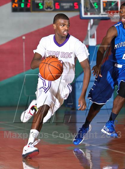 Thumbnail 3 in Middletown vs New Rochelle (Hoops For A Cure Extravaganza) photogallery.