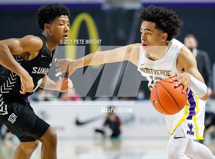 Thumbnail 2 in Montverde Academy vs. Sunrise (Geico Nationals) photogallery.