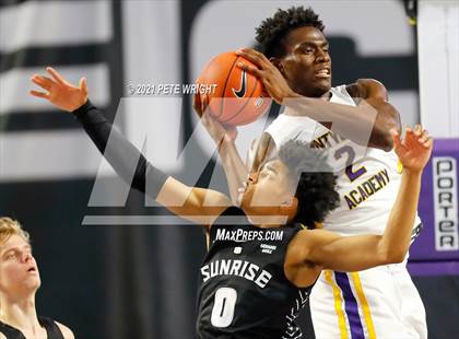 Thumbnail 3 in Montverde Academy vs. Sunrise (Geico Nationals) photogallery.