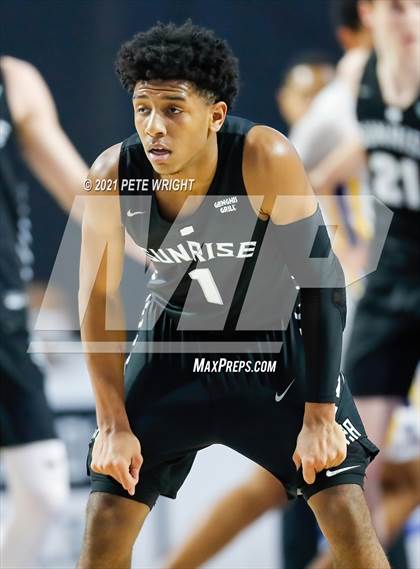 Thumbnail 3 in Montverde Academy vs. Sunrise (Geico Nationals) photogallery.