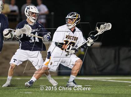 Thumbnail 1 in Webster Thomas @ Victor (Section 5 Class B Final) photogallery.