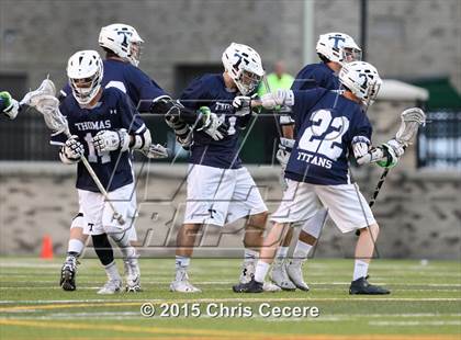 Thumbnail 1 in Webster Thomas @ Victor (Section 5 Class B Final) photogallery.