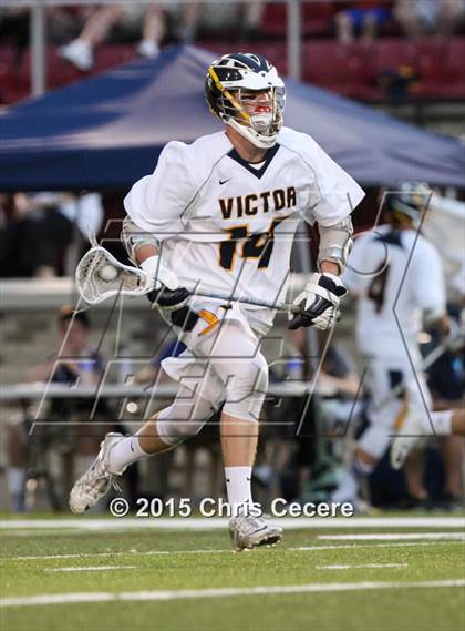 Thumbnail 2 in Webster Thomas @ Victor (Section 5 Class B Final) photogallery.