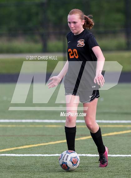 Thumbnail 2 in Southeast Guilford @ Hough (NCHSAA Round 1 Playoff) photogallery.