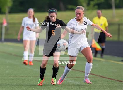 Thumbnail 2 in Southeast Guilford @ Hough (NCHSAA Round 1 Playoff) photogallery.