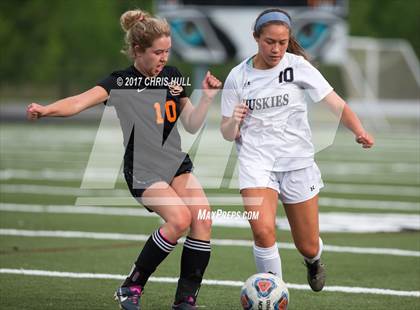 Thumbnail 1 in Southeast Guilford @ Hough (NCHSAA Round 1 Playoff) photogallery.