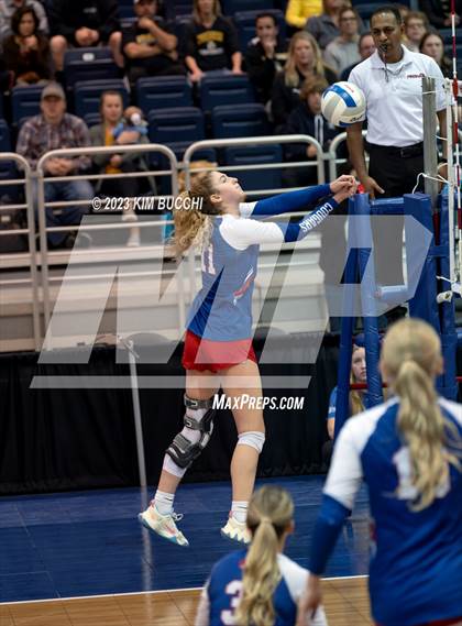 Thumbnail 1 in Lenawee Christian vs. Everest Collegiate (MHSAA Division 4 Semifinal) photogallery.