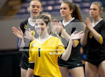 Thumbnail 3 in Lenawee Christian vs. Everest Collegiate (MHSAA Division 4 Semifinal) photogallery.