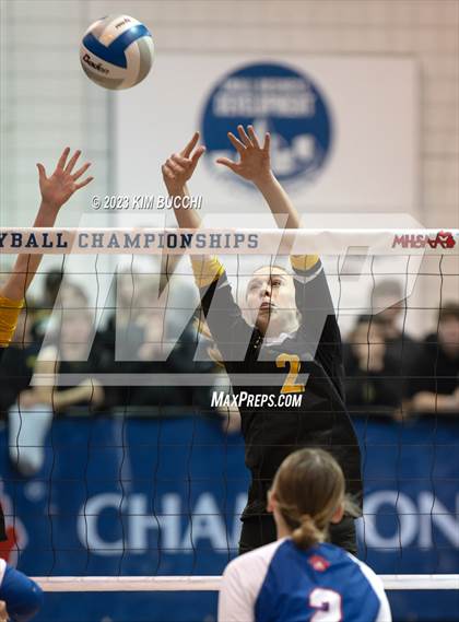 Thumbnail 1 in Lenawee Christian vs. Everest Collegiate (MHSAA Division 4 Semifinal) photogallery.