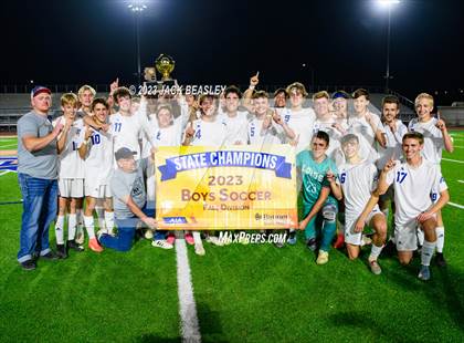 Thumbnail 1 in Snowflake vs. Chino Valley (AIA Fall Soccer Final Awards) photogallery.