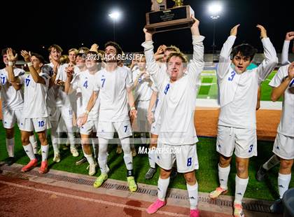 Thumbnail 1 in Snowflake vs. Chino Valley (AIA Fall Soccer Final Awards) photogallery.