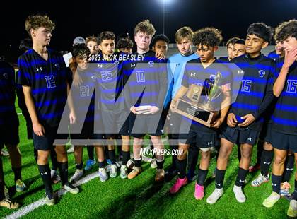 Thumbnail 1 in Snowflake vs. Chino Valley (AIA Fall Soccer Final Awards) photogallery.
