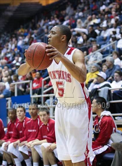 Thumbnail 1 in Monte Vista vs. St. Mary's (MLK Classic) photogallery.