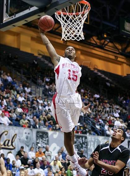Thumbnail 1 in Monte Vista vs. St. Mary's (MLK Classic) photogallery.