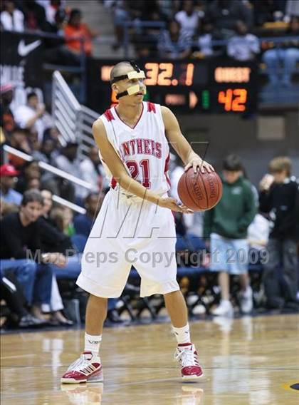Thumbnail 2 in Monte Vista vs. St. Mary's (MLK Classic) photogallery.