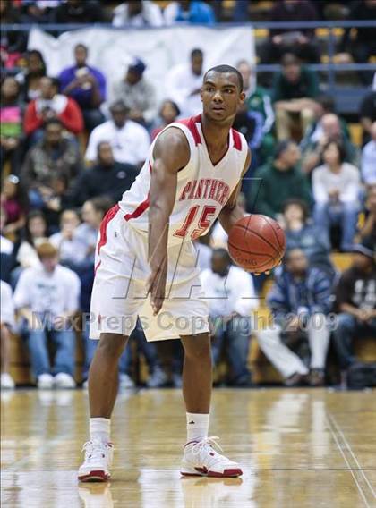 Thumbnail 1 in Monte Vista vs. St. Mary's (MLK Classic) photogallery.
