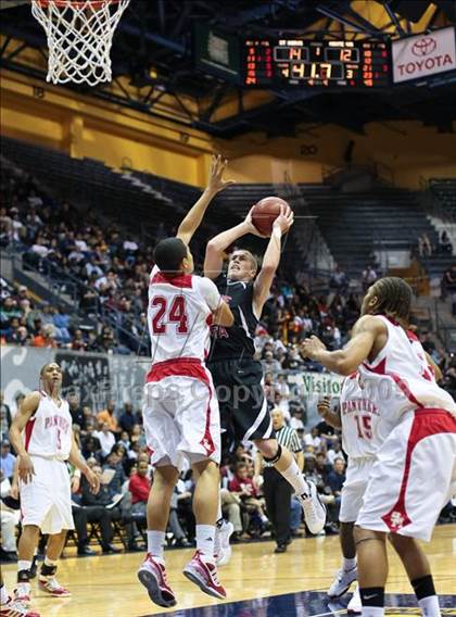 Thumbnail 1 in Monte Vista vs. St. Mary's (MLK Classic) photogallery.
