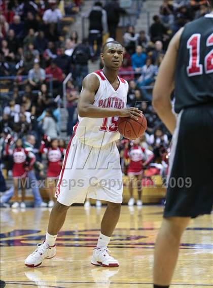 Thumbnail 1 in Monte Vista vs. St. Mary's (MLK Classic) photogallery.
