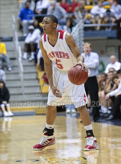 Thumbnail 1 in Monte Vista vs. St. Mary's (MLK Classic) photogallery.