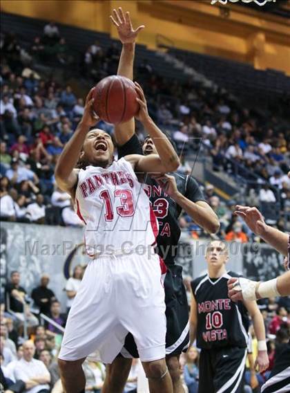 Thumbnail 3 in Monte Vista vs. St. Mary's (MLK Classic) photogallery.