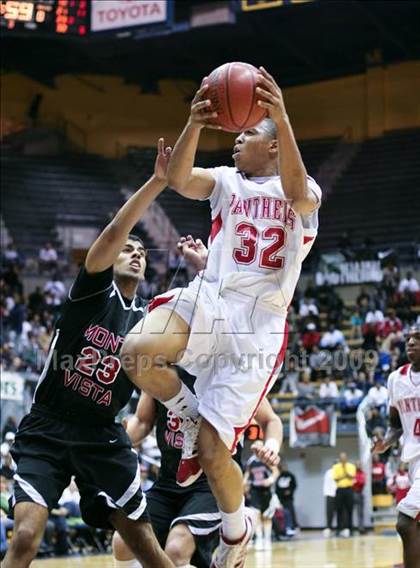 Thumbnail 2 in Monte Vista vs. St. Mary's (MLK Classic) photogallery.