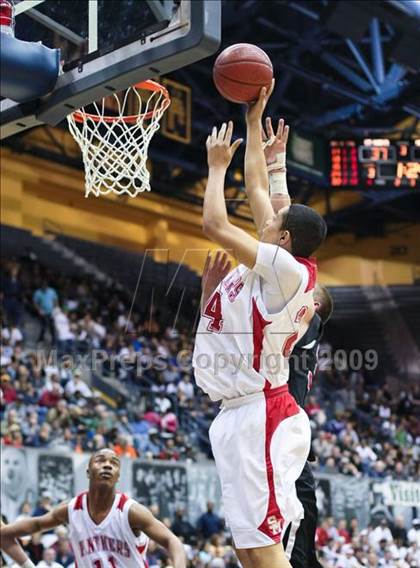 Thumbnail 1 in Monte Vista vs. St. Mary's (MLK Classic) photogallery.