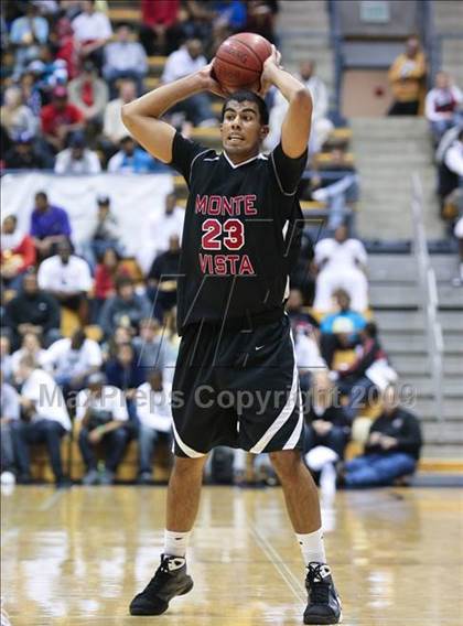 Thumbnail 1 in Monte Vista vs. St. Mary's (MLK Classic) photogallery.