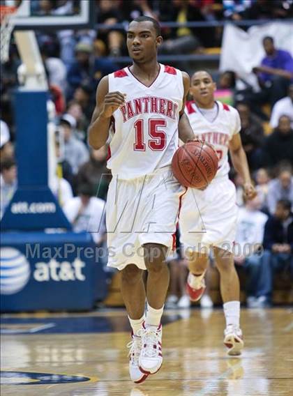 Thumbnail 2 in Monte Vista vs. St. Mary's (MLK Classic) photogallery.