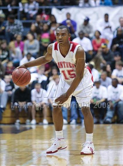 Thumbnail 2 in Monte Vista vs. St. Mary's (MLK Classic) photogallery.