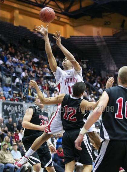 Thumbnail 1 in Monte Vista vs. St. Mary's (MLK Classic) photogallery.
