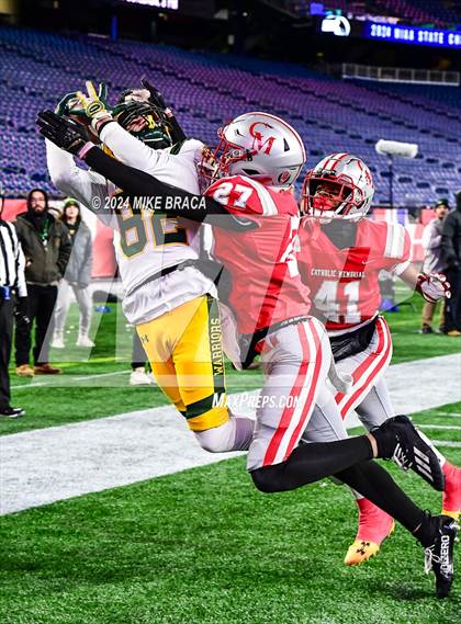 Thumbnail 3 in King Philip Regional vs Catholic Memorial (MIAA Division 2 Final) photogallery.