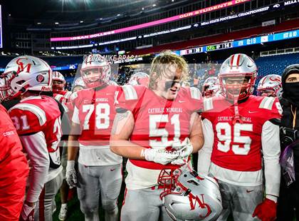 Thumbnail 2 in King Philip Regional vs Catholic Memorial (MIAA Division 2 Final) photogallery.