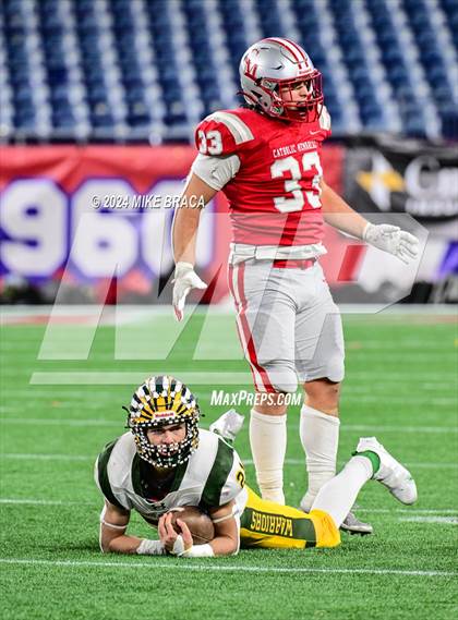 Thumbnail 1 in King Philip Regional vs Catholic Memorial (MIAA Division 2 Final) photogallery.