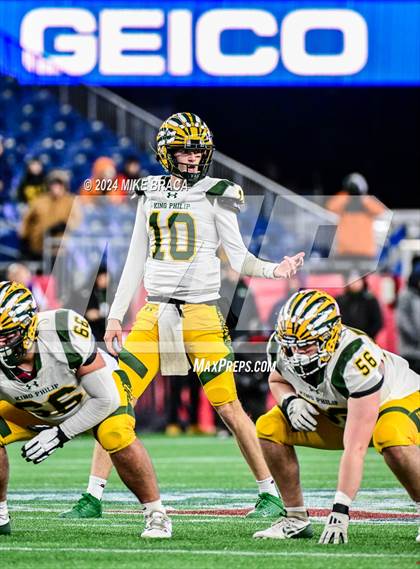 Thumbnail 3 in King Philip Regional vs Catholic Memorial (MIAA Division 2 Final) photogallery.