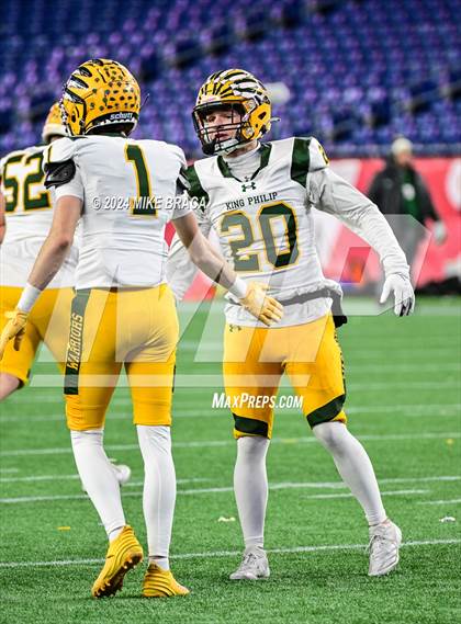 Thumbnail 2 in King Philip Regional vs Catholic Memorial (MIAA Division 2 Final) photogallery.