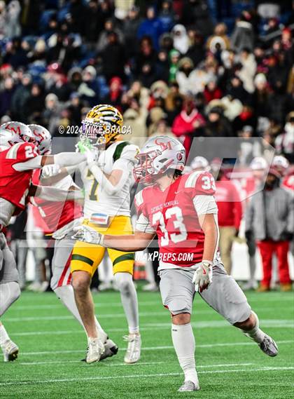 Thumbnail 2 in King Philip Regional vs Catholic Memorial (MIAA Division 2 Final) photogallery.