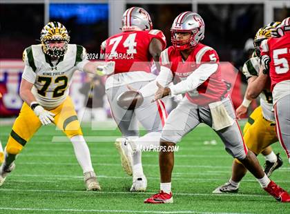 Thumbnail 2 in King Philip Regional vs Catholic Memorial (MIAA Division 2 Final) photogallery.