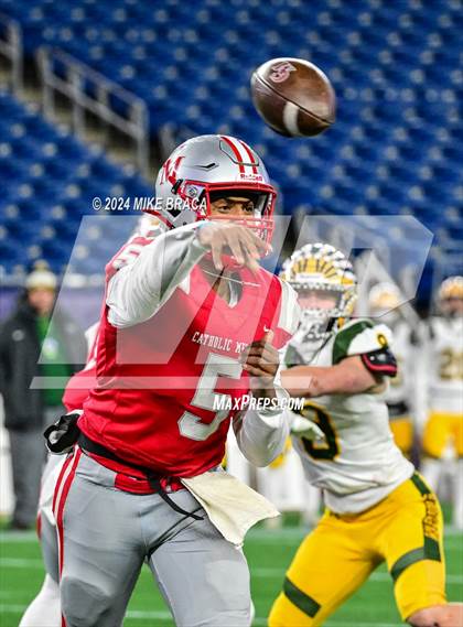 Thumbnail 3 in King Philip Regional vs Catholic Memorial (MIAA Division 2 Final) photogallery.