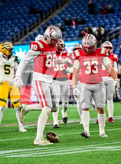 Thumbnail 2 in King Philip Regional vs Catholic Memorial (MIAA Division 2 Final) photogallery.