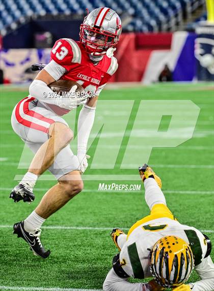 Thumbnail 2 in King Philip Regional vs Catholic Memorial (MIAA Division 2 Final) photogallery.